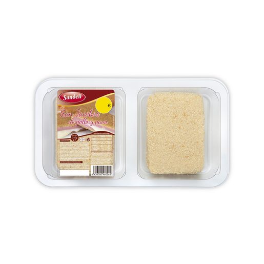 SANDELI san jacobo de pollo y pavo 340g