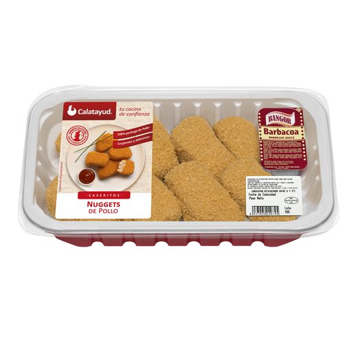 CALATAYUD nuggets de pollo bandeja 300 gr