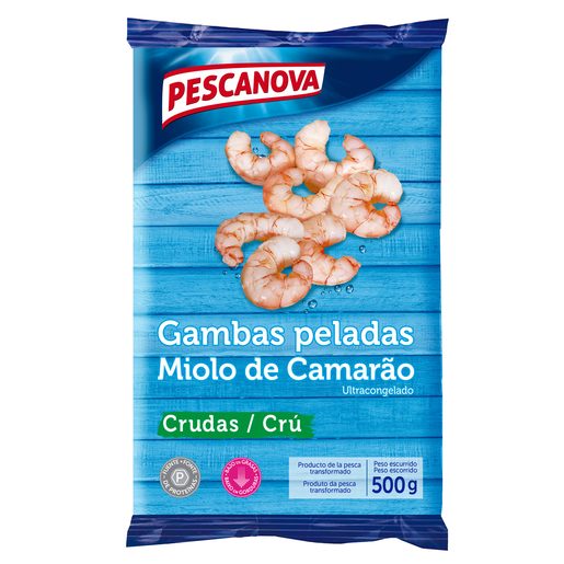 PESCANOVA gambas peladas bolsa 500 gr