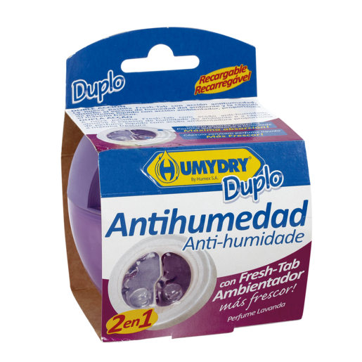 HUMYDRY ambientador antihumedad 2en1 aroma lavanda aparato + recambio 1 ud